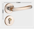 SL10 35-50mm Door Lock with Keys Living Room Door Lock European Style Hand Lock